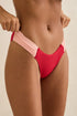Rhythm W Lily Rib Soft Side Holiday Pant WATERMELON