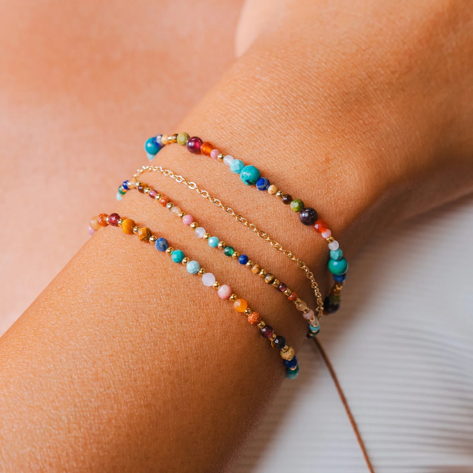 Lotus and Luna 3MM Healing Bracelet MASTER HEALER