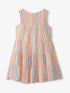 Hatley Kids Sunny Stripe Layer Tiered Dress CREAM