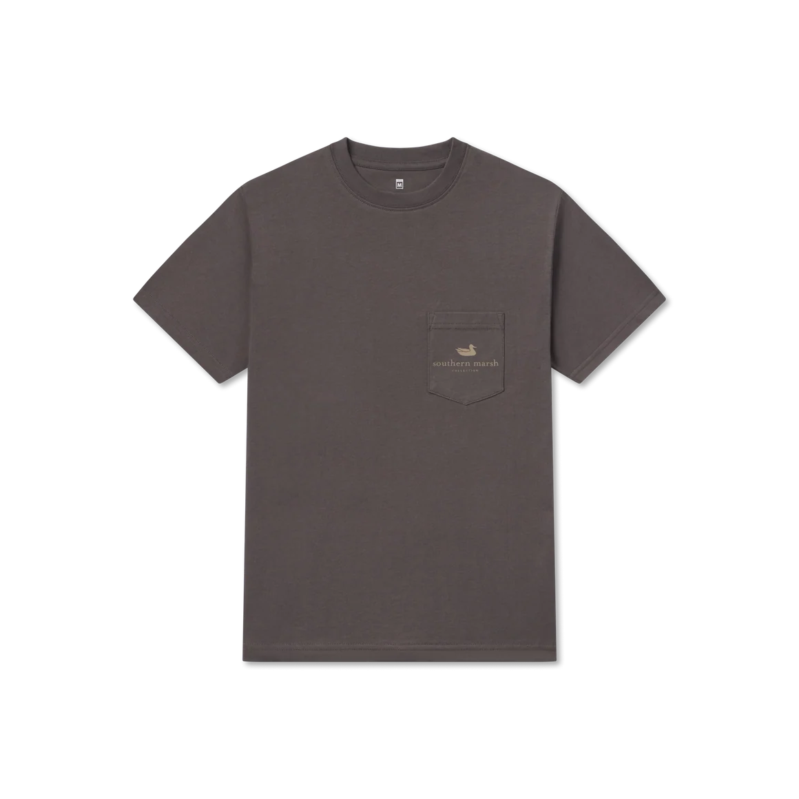 Southern Marsh Youth SS Original Camo Duck Tee IRON GRAY