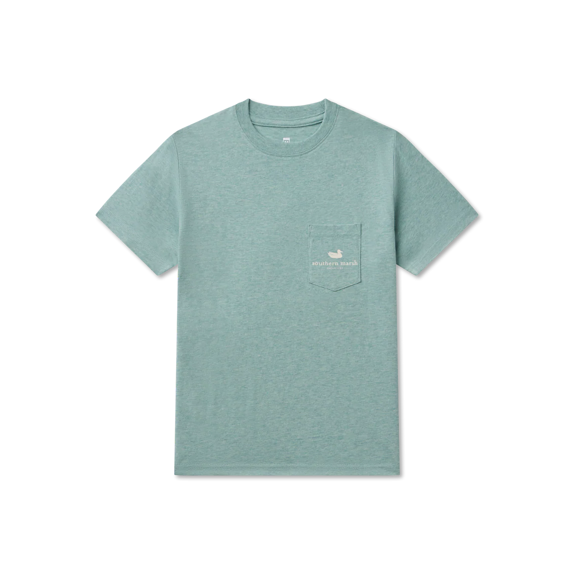 Southern Marsh Youth SS Loaded Up Pup Tee WASHED MOSS BLUE HEATHER