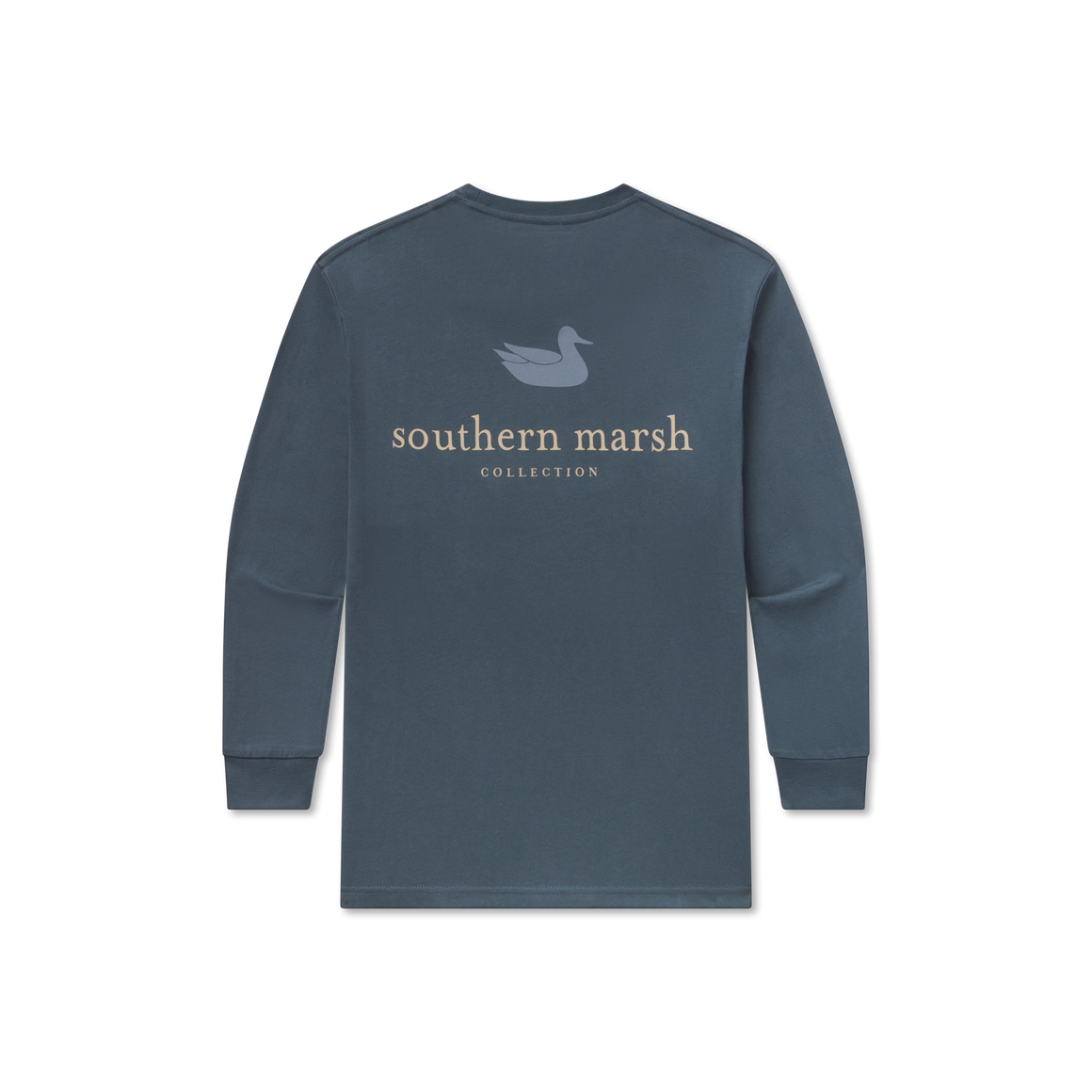 Southern Marsh Youth LS Authentic Tee ARLINGTON BLUE