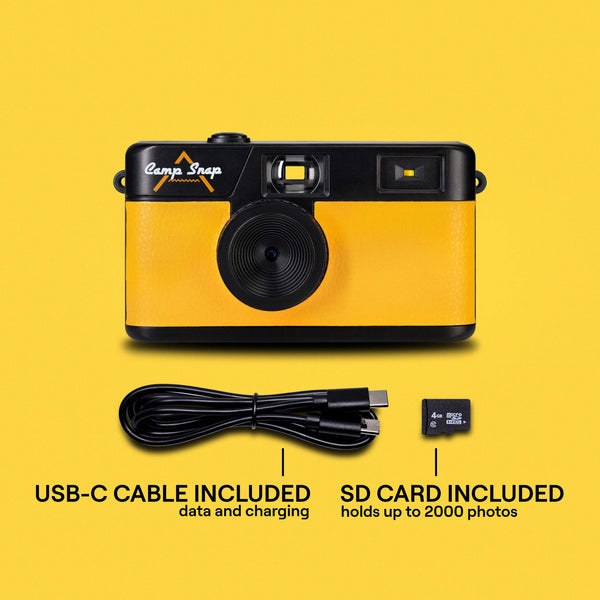 Camp Snap Camera SUNBEAM YELLOW