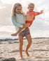 Free Fly Youth Colorblock Shade Hoodie TROPIC SEA / LIME