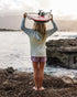 Free Fly Youth Colorblock Shade Hoodie TROPIC SEA / LIME