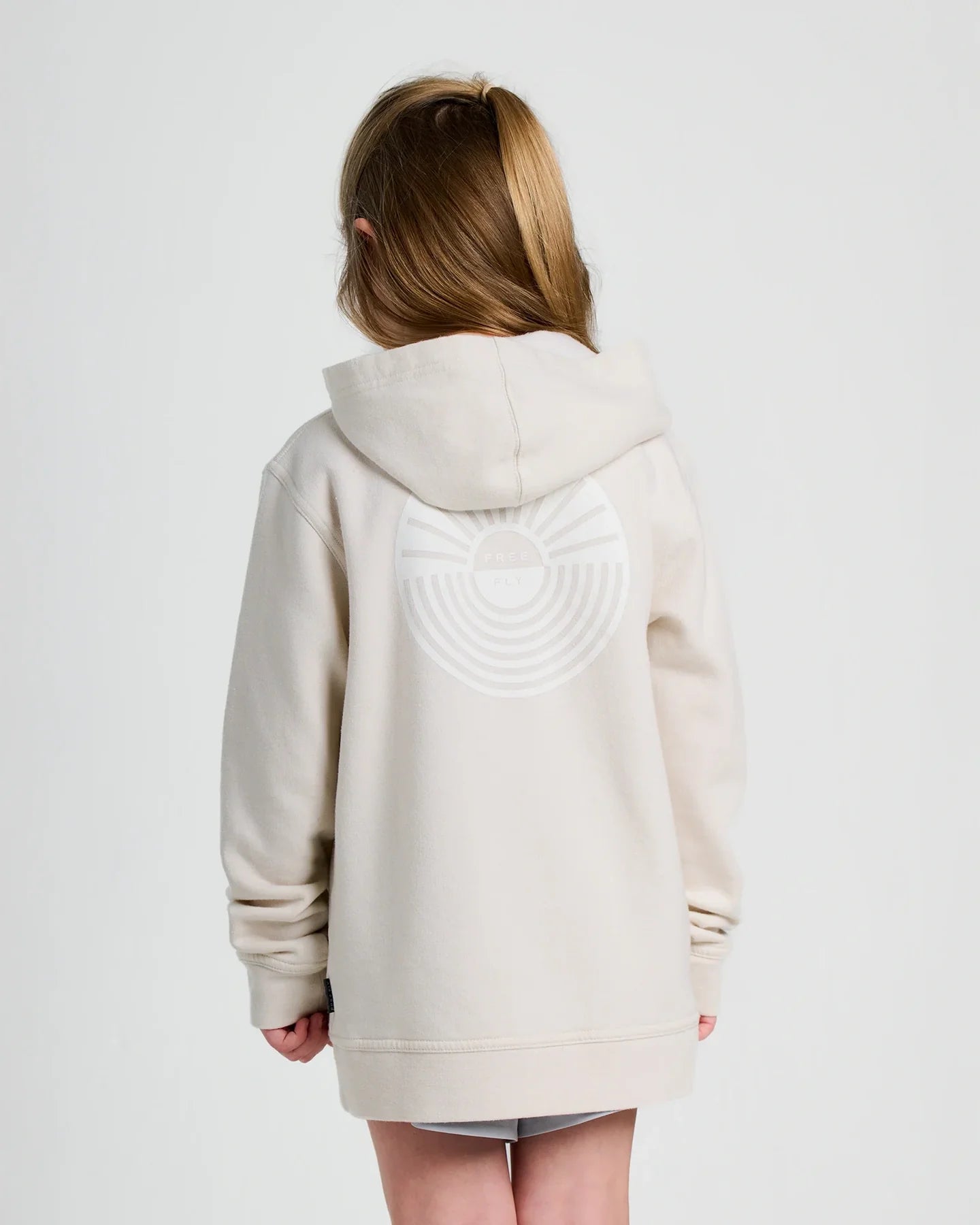 Free Fly Youth Sun Ripple Fleece Hoodie HEATHER BIRCH