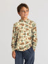 Free Fly Youth Bamboo Shade Hoodie VINTAGE CAMO