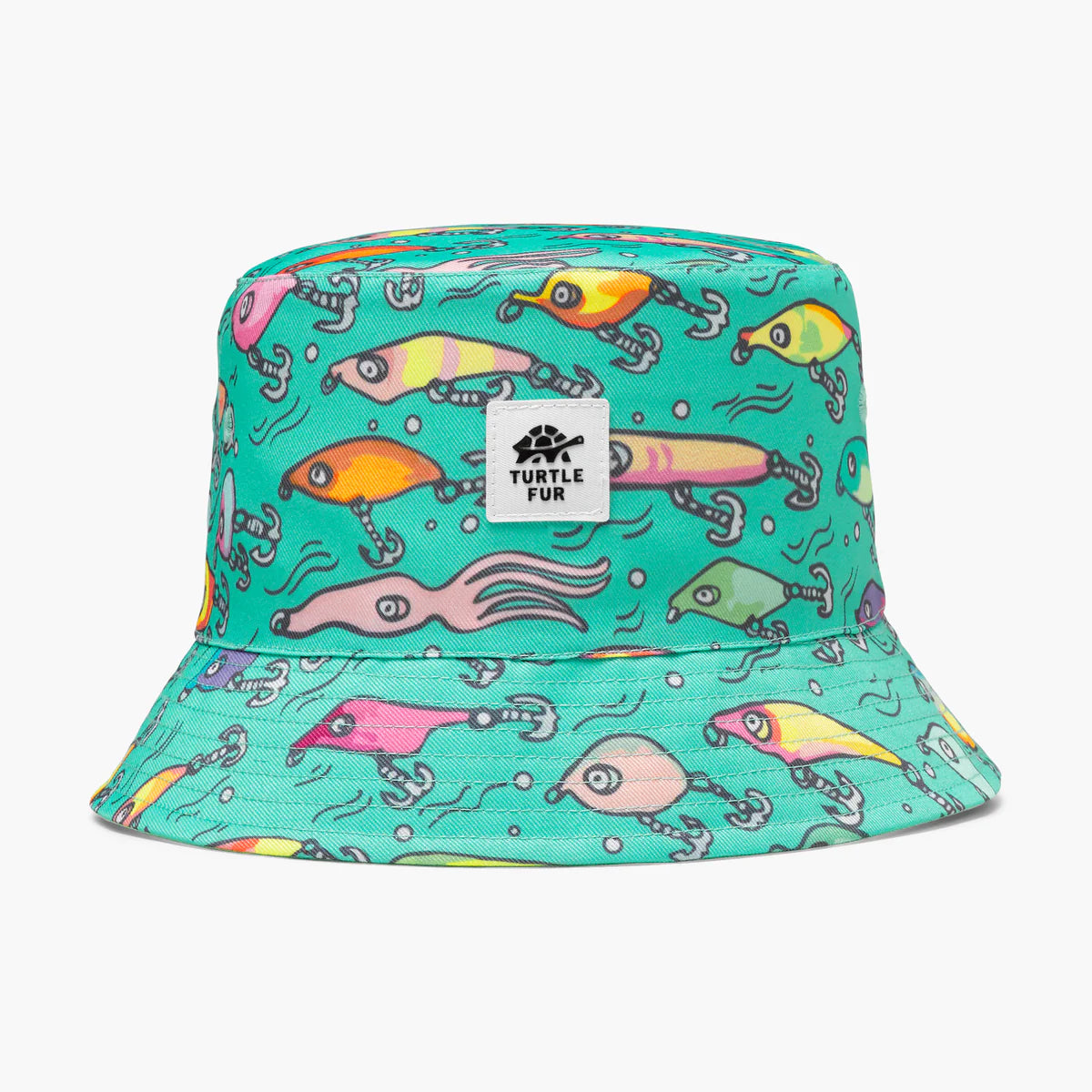 Turtle Fur Kids Wild Thing Bucket Hat SCHOOL FISH BAIT
