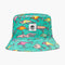 Turtle Fur Kids Wild Thing Bucket Hat SCHOOL FISH BAIT