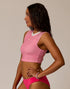 Carve Designs W Shoreline Top MELON STRIPE / CLOUD