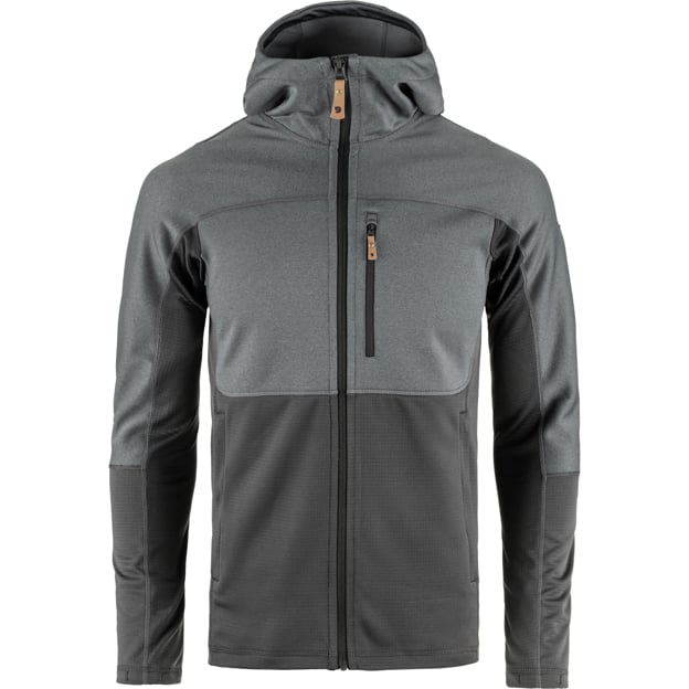 Fjallraven M Abisko Trail Fleece Jacket IRON GREY/GREY