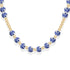 Bara Boheme Amalfi Freesia Necklace Gold Filled BLUE