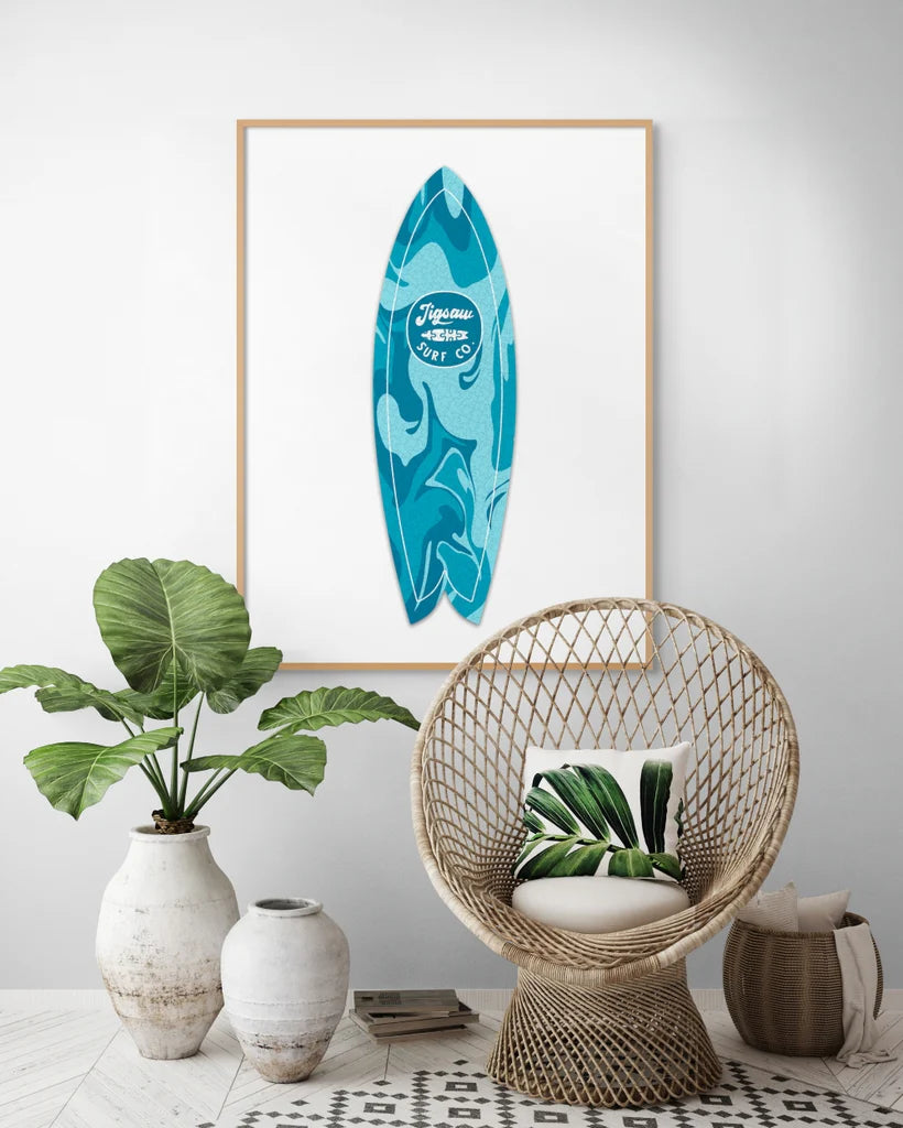 Jigsaw Surf Co. Puzzle AQUAMARINE LIFE