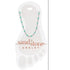 Sand & Stone Anklet PETITE BLUE BEADED CHAIN