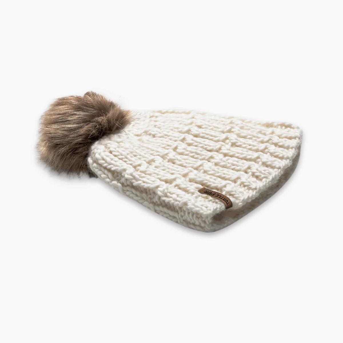 Turtle Fur W Fifi Beanie WHITE