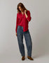 Carve Designs W Fairbanks Supersoft Shirt DEEP ROUGE HEATHER