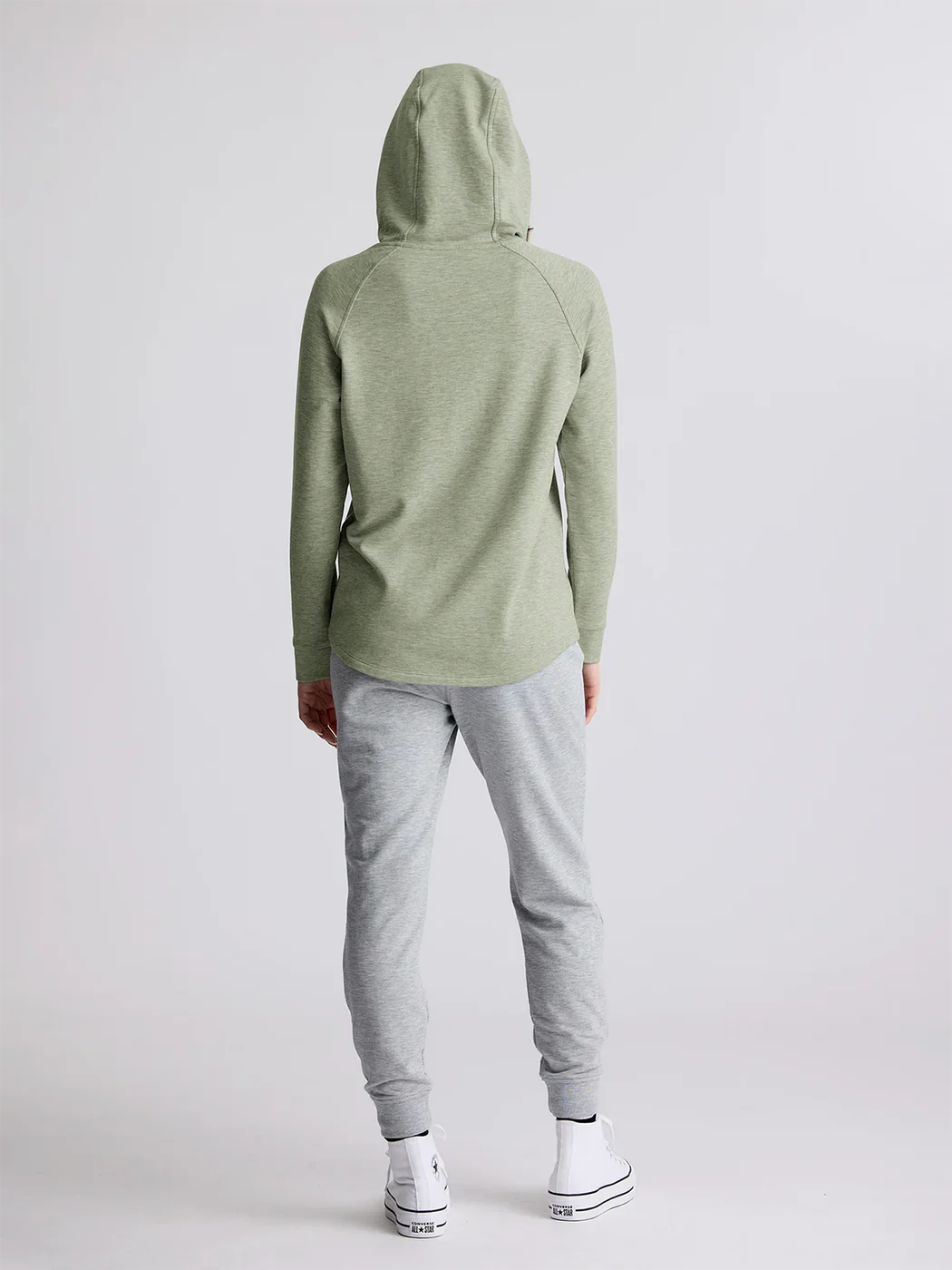 Free Fly W Bamboo LW Fleece Hoodie DESERT SAGE