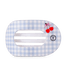 Teleties Large Flat Round Clip BASKET OF CHERRIES