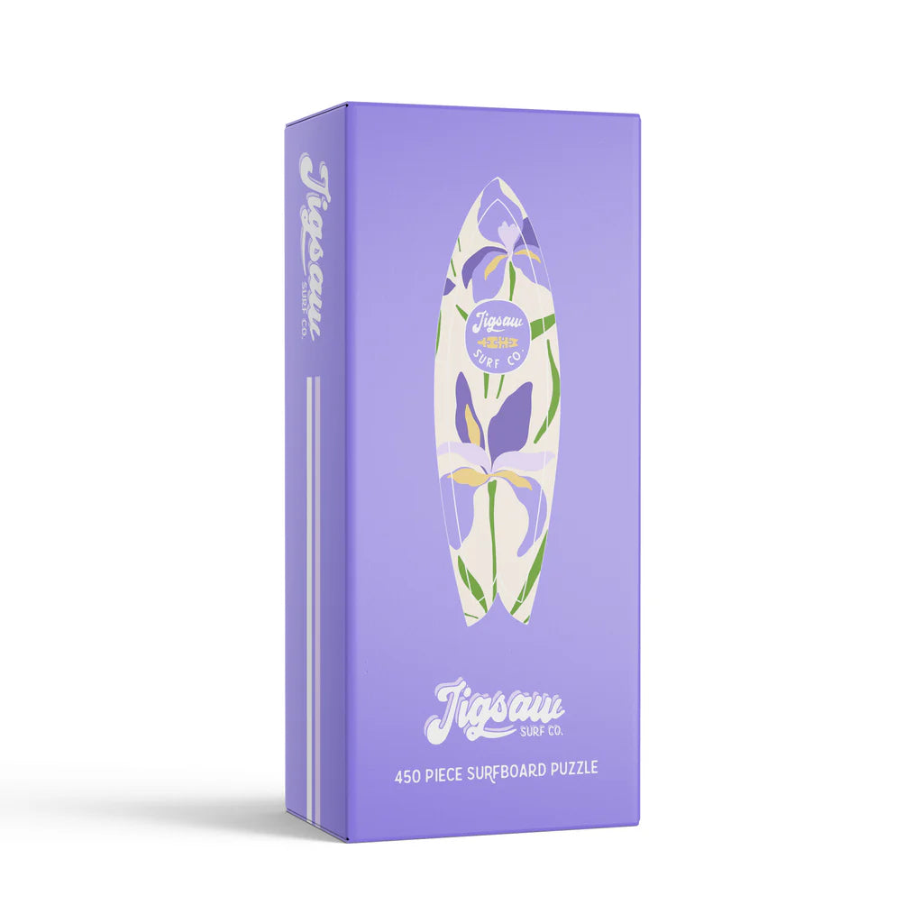 Jigsaw Surf Co. Puzzle BEARDED IRIS