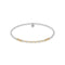 Bara Boheme Berkley Pearl 2Tone Beaded Sterling Silver Bracelet