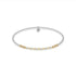 Bara Boheme Berkley Pearl 2Tone Beaded Sterling Silver Bracelet