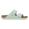 Birkenstock W Arizona Canvas Rivet Logo SURF GREEN - NARROW