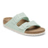 Birkenstock W Arizona Canvas Rivet Logo SURF GREEN - NARROW