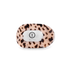 Teleties Tiny Flat Round Clip BLONDE TORTOISE