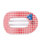 Teleties Large Flat Round Clip BLUEBERRY FARMS