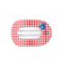 Teleties Medium Flat Hair Clip BLUEBERRY FARMS