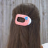 Teleties Small Flat Round Clip BLUEBERRY FARMS
