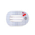 Teleties Medium Flat Round Clip BASKET OF CHERRIES