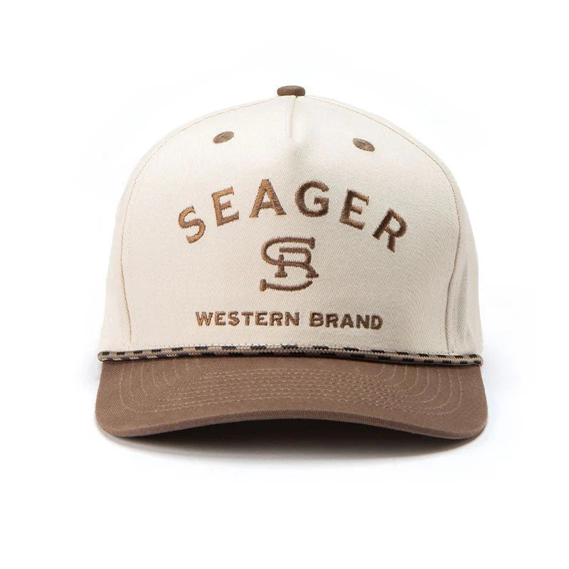 Seager Branded Snapback CREAM/BROWN
