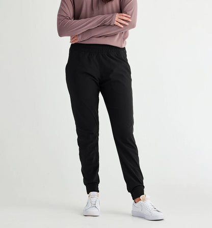 Free Fly W Bamboo-Lined Pull On Breeze Jogger BLACK