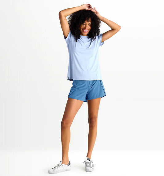 Free Fly W Bamboo Lined Breeze Short SHADOW BLUE