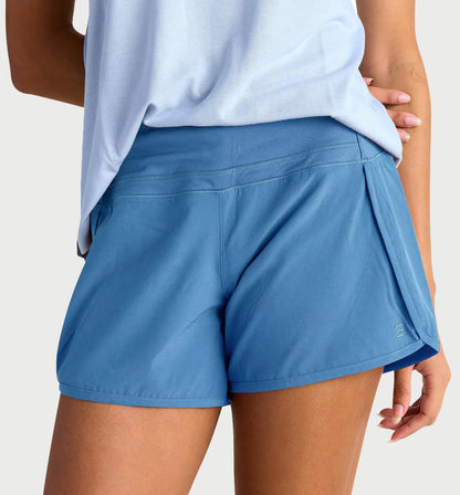 Free Fly W Bamboo Lined Breeze Short SHADOW BLUE