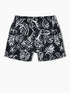 Chubbies M 5.5" Swim Trunks w/Liner BRIEFLY IN PARADISE BLACK
