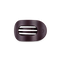 Teleties Small Flat Clip BURGUNDY BLISS