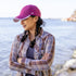 Turtle Fur Navigator Ball Cap PLUM