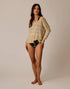 Carve Designs W Zella Pullover PRAIRIE HEATHER