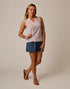 Carve Designs W Dylan Tank CAPTAIN STRIPE
