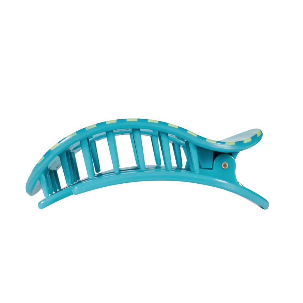 Teleties Large Flat Round Clip CABANA CUTIE