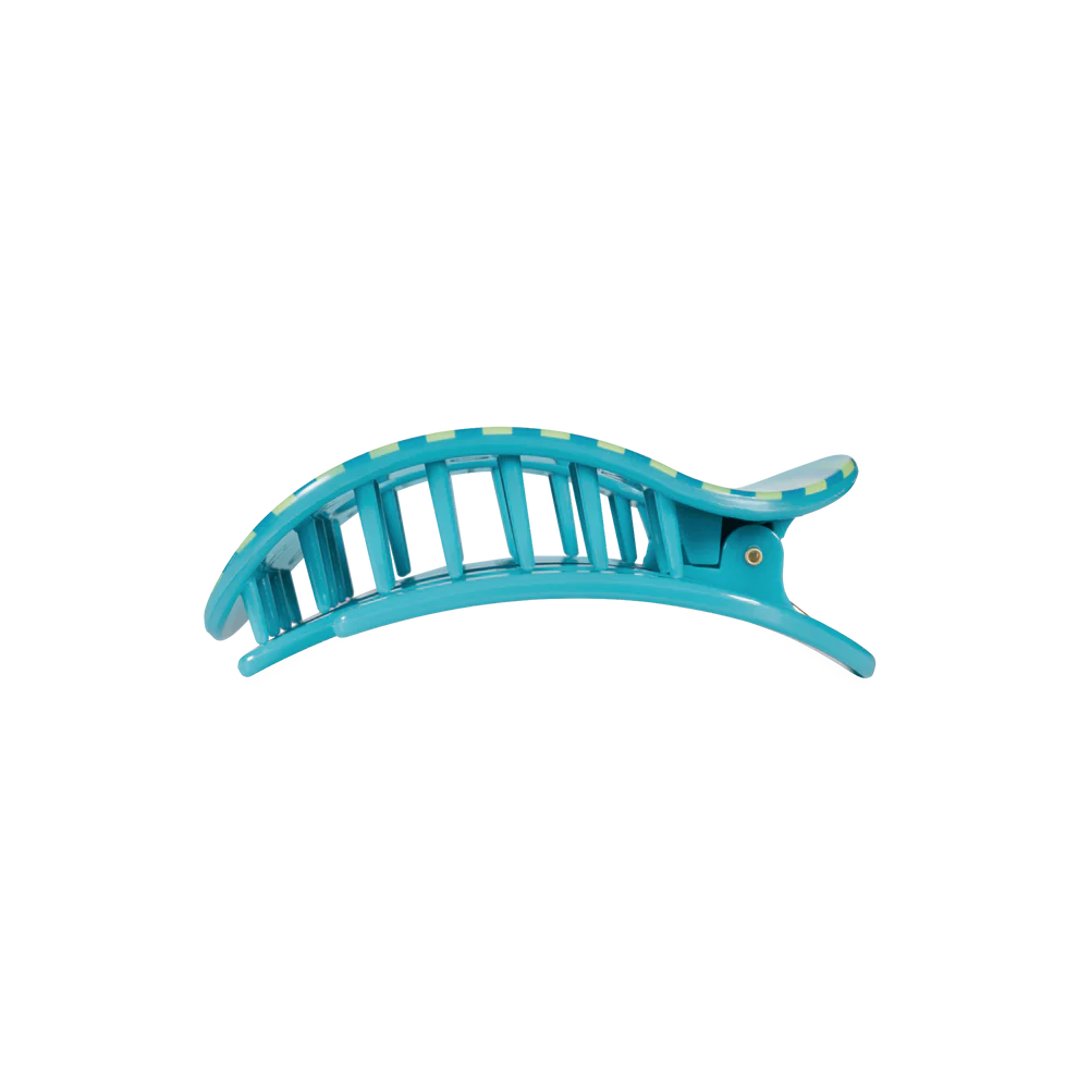 Teleties Medium Flat Round Clip CABANA CUTIE