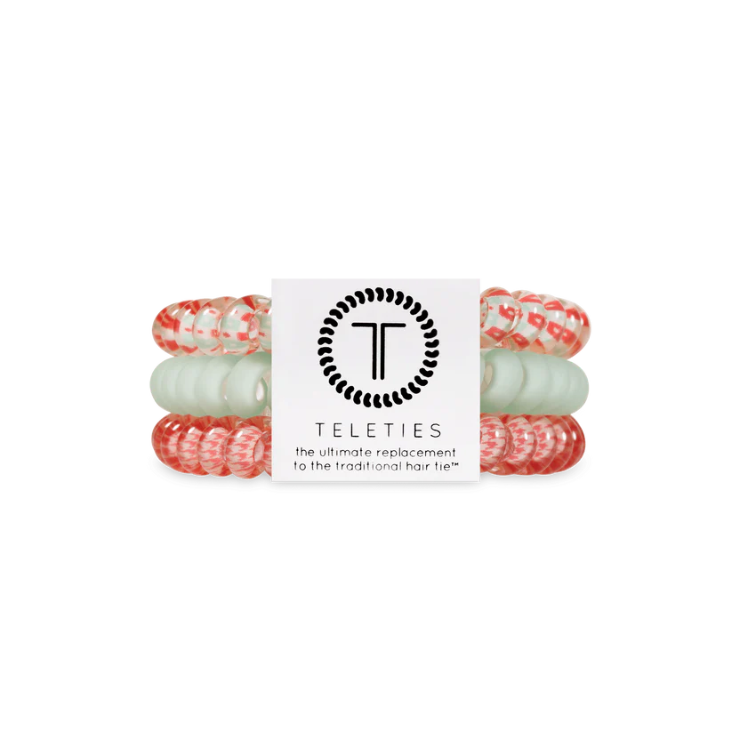 Teleties Small 3-Pack CALMING CORAL