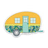 The Happy Sea 3" Camper Sticker