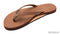 Rainbow W Single Layer Premier Leather 1/2" Narrow Strap REDWOOD