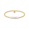 Bara Boheme Chrishell Pearl Beaded Gold Filled Bracelet