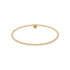 Bara Boheme Classic 2mm Beaded Bracelet Gold Filled