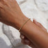 Bara Boheme Classic 3mm Beaded Bracelet Gold Filled