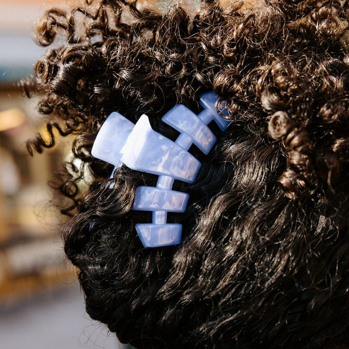 Teleties Classic Medium Hair Clip BLUE LAGOON